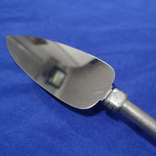 Vintage CARROL BOYES Pewter & Stainless Cake Pie Slicer / Server