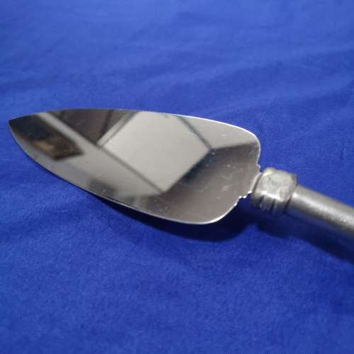 Vintage CARROL BOYES Pewter & Stainless Cake Pie Slicer / Server