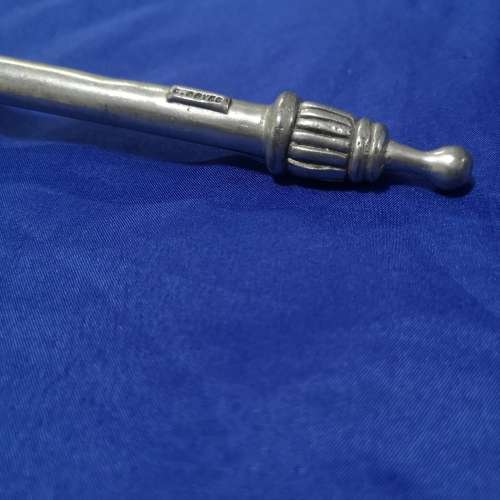 Vintage CARROL BOYES Pewter & Stainless Cake Pie Slicer / Server