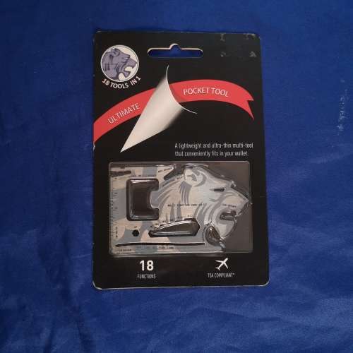 Ultimate Pocket Tool (18-in-1 Lion Head Multi-tool)
