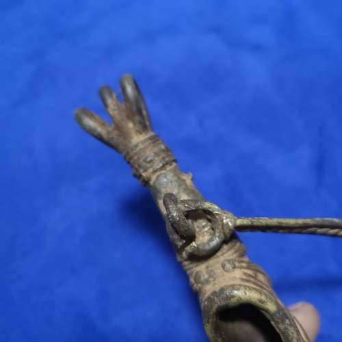 Handcrafted Very Old Brass Tribal Music Instrument Tutari Collectible