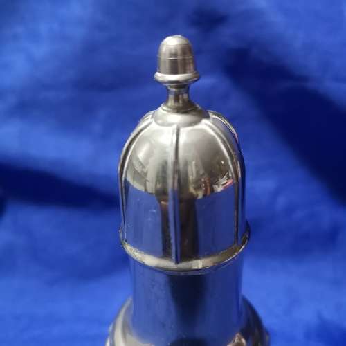 Vintage Silver Plated Georgian Style Pepper/ Sugar Shaker