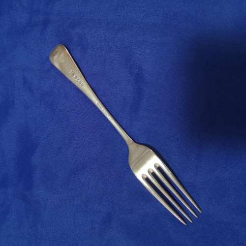 VINTAGE NEVADA SILVER `D&A` FORK CUTLERY!