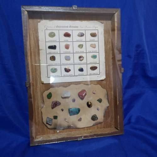 Gemstone Frame with Genuine Gemstones