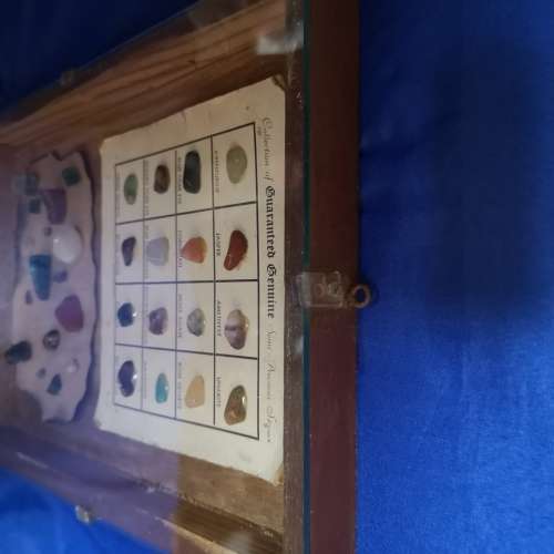 Gemstone Frame with Genuine Gemstones