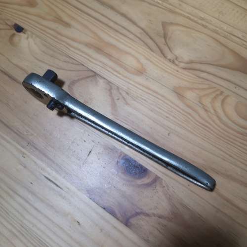 VINTAGE ELORA RATCHET 1/2` 770L/1/U CHROM-VANADIUM MADE IN GERMANY- Strong Working Tool