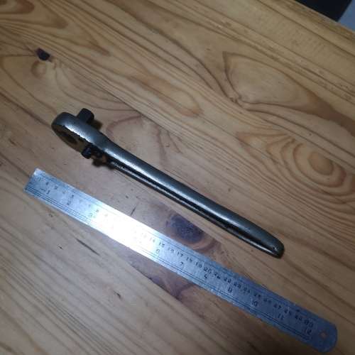 VINTAGE ELORA RATCHET 1/2` 770L/1/U CHROM-VANADIUM MADE IN GERMANY- Strong Working Tool