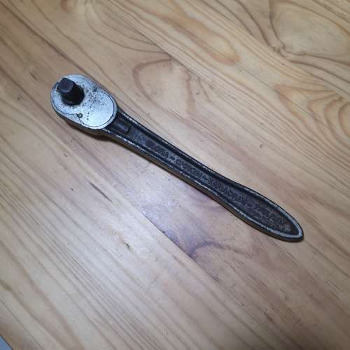 VINTAGE ELORA RATCHET 1/2` 770L/1/U CHROM-VANADIUM MADE IN GERMANY- Strong Working Tool