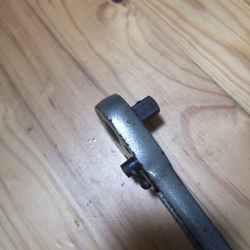 VINTAGE ELORA RATCHET 1/2` 770L/1/U CHROM-VANADIUM MADE IN GERMANY- Strong Working Tool