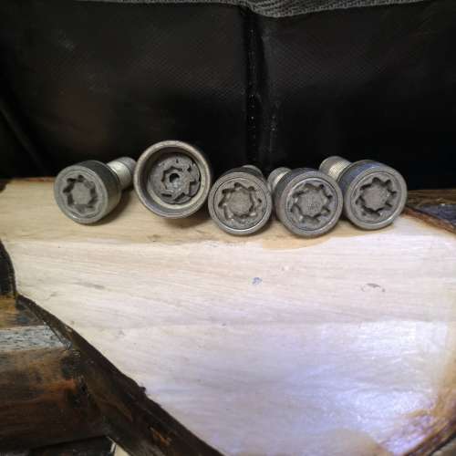 VW Audi Wheel Locknuts. Original set