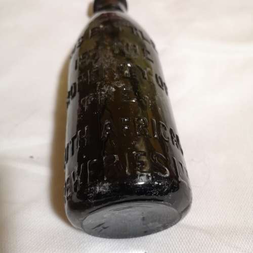 Vintage South African Breweries Bottle