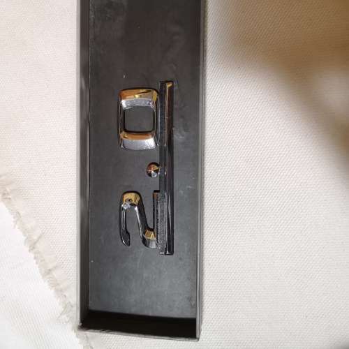 Rare Genuine OEM MERCEDES BENZ 190E W201 `2.0` Rear Trunk Emblem