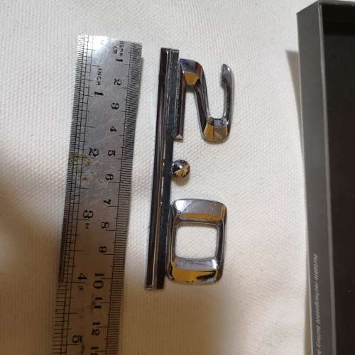 Rare Genuine OEM MERCEDES BENZ 190E W201 `2.0` Rear Trunk Emblem