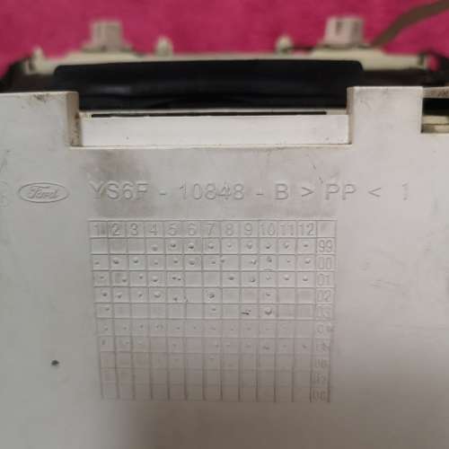 Ford Rocam Instrument Cluster, complete for bake.