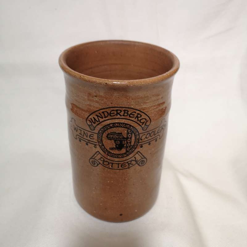 Vintage Underburg Pottery Wine Cooler, Handmade in Underburg South Africa