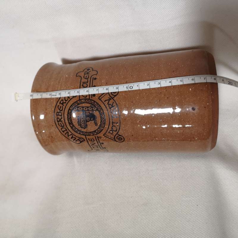 Vintage Underburg Pottery Wine Cooler, Handmade in Underburg South Africa