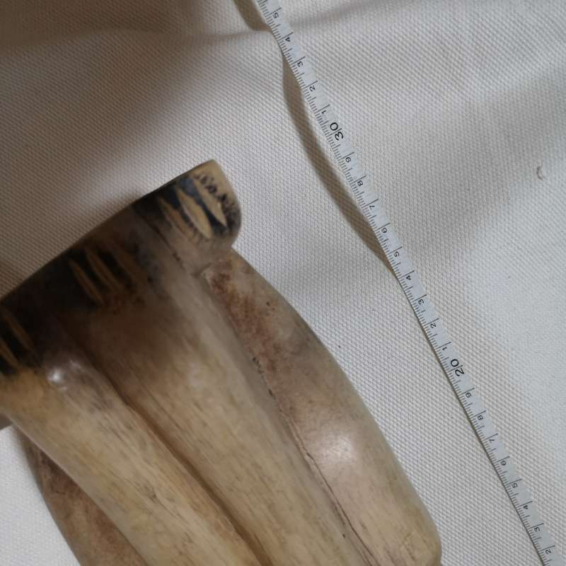 Vintage Cat Hand Carved Solid Wooden Cat
