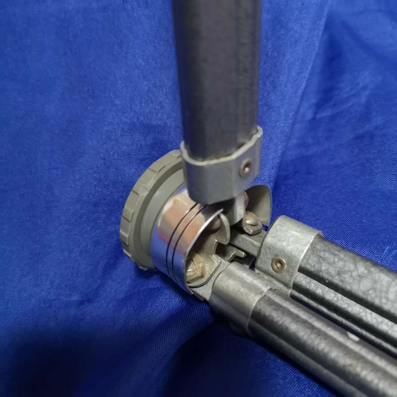 Vintage Metal Bilora Stabilo 1124 Extendable Tripod Made In Germany