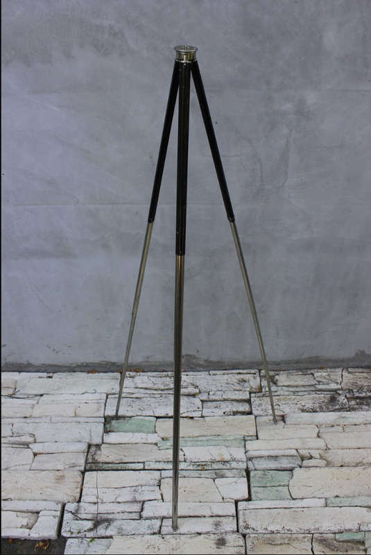 Vintage Metal Bilora Stabilo 1124 Extendable Tripod Made In Germany