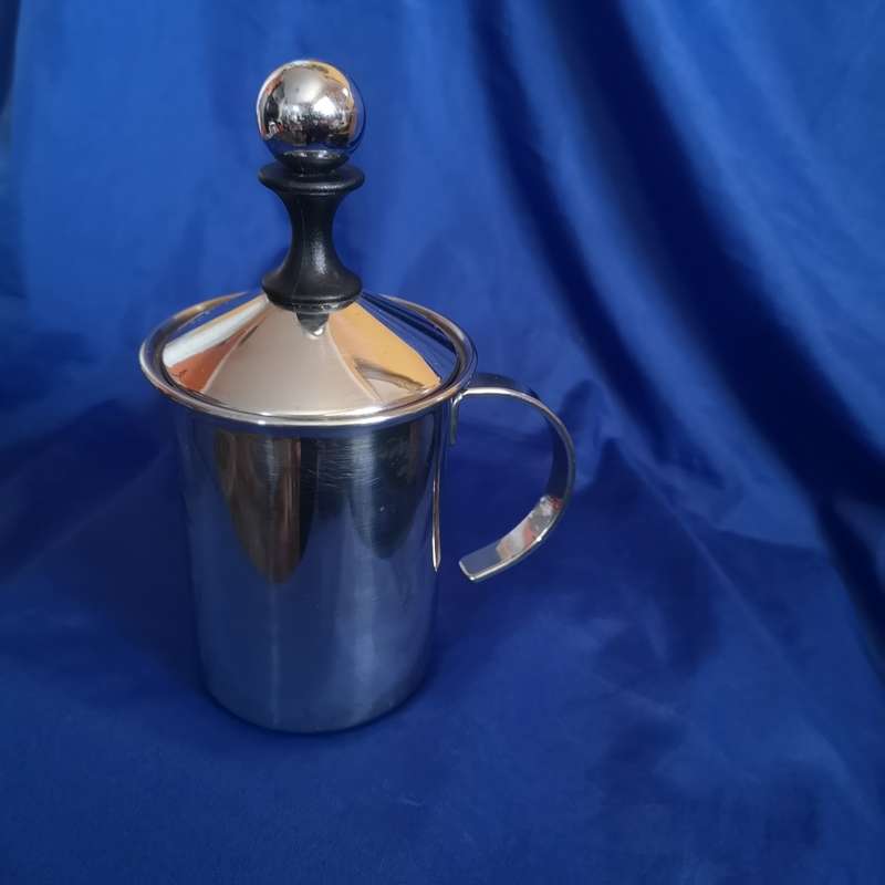 FRABOSK Milk Frother `ITALY` - 3 Cups - Stainless Steel - Induction-