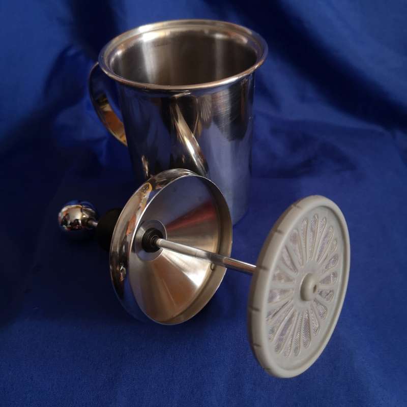 FRABOSK Milk Frother `ITALY` - 3 Cups - Stainless Steel - Induction-