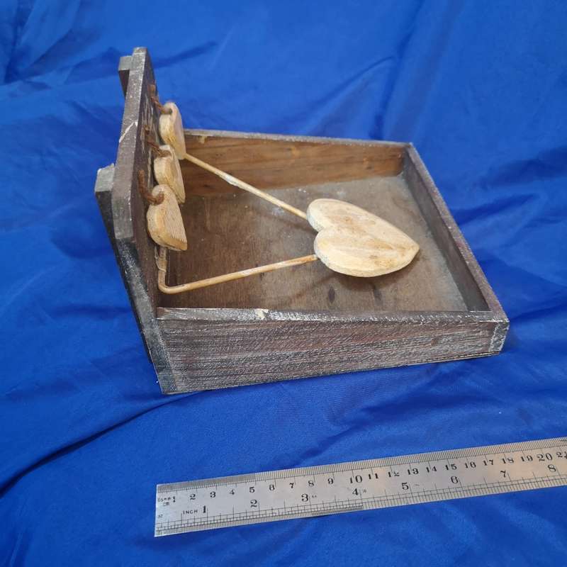 Wood Decorative serviette Holder. Ideal for a Coffee shop or patio