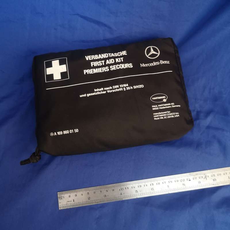 MERCEDES BENZ Medical First Aid Kit FACTORY OEM A 169 860 01 50 Hartmann