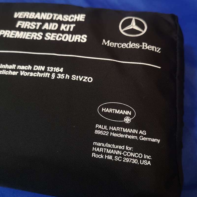 MERCEDES BENZ Medical First Aid Kit FACTORY OEM A 169 860 01 50 Hartmann