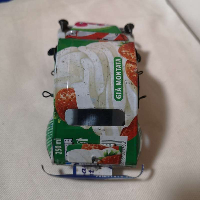 Recycled metal can Model Car. Good Attention to detail