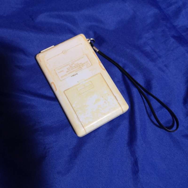 Vintage Sharp Model EL-8114 ELSI MATE Calculator . Early LED Calculator. Vacuum fluorescent display