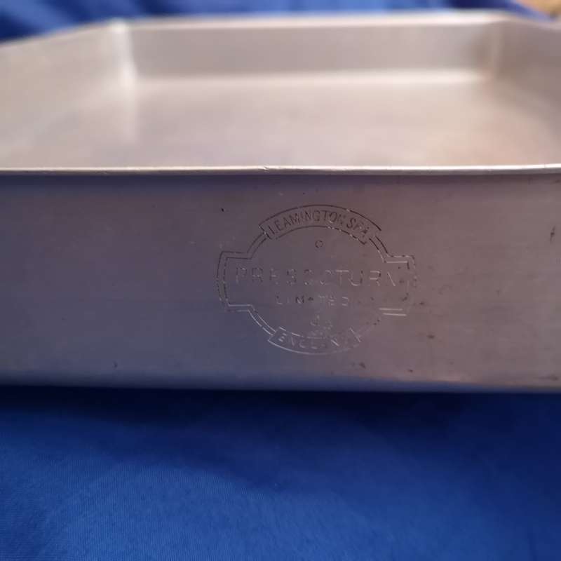Vintage Baking Tray. Made in England by Pressoturn, Leamington Spa.