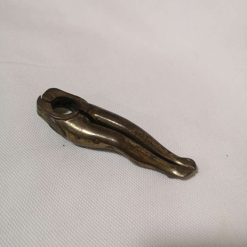 Vintage Ladies Leg Solid Brass Exotic Novelty Nut Cracker Erotica Risque