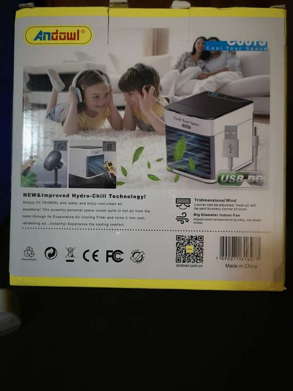 Air Cooler - Andowl air cooler 3. Excellent for desk use or as a gift
