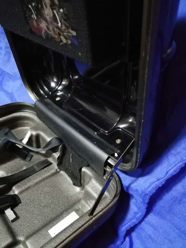 Vintage JVC Movie Camera Clamshell Case. With clip on shoulder straps. Avant Garde