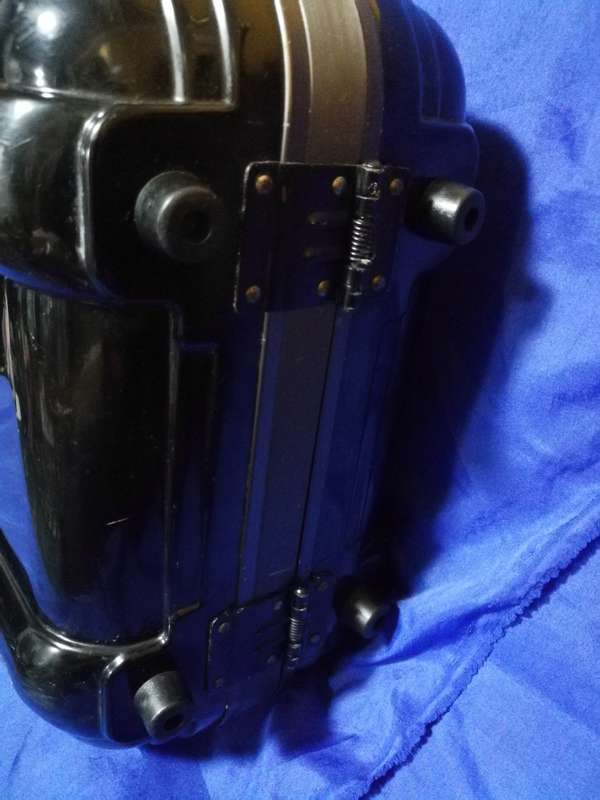 Vintage JVC Movie Camera Clamshell Case. With clip on shoulder straps. Avant Garde