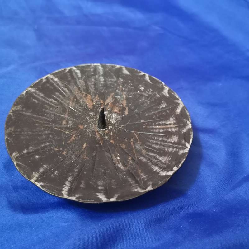 Candle Holder, Vintage- Made in West Germany. With Citronella Candle