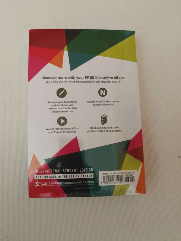 Leadership Theory and Practice 8th Edition (Recommended)