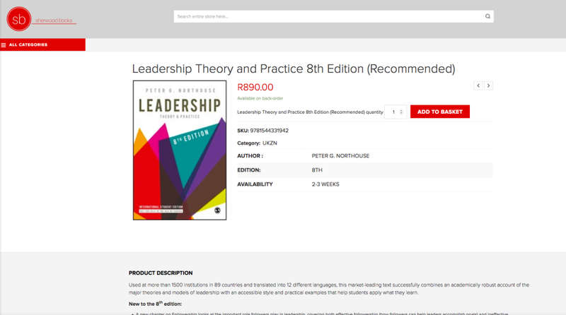 Leadership Theory and Practice 8th Edition (Recommended)