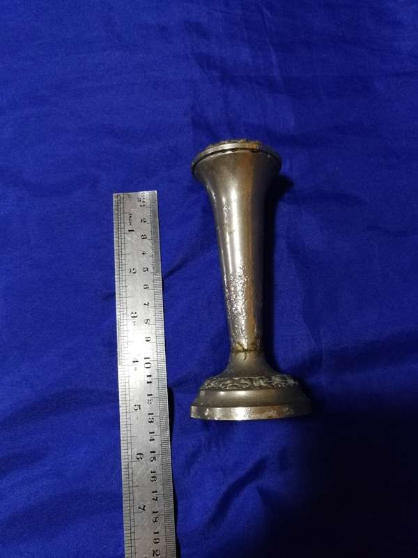 Ianthe England Silver Plated Rose Flower/ Posy Vase Vintage. Three available