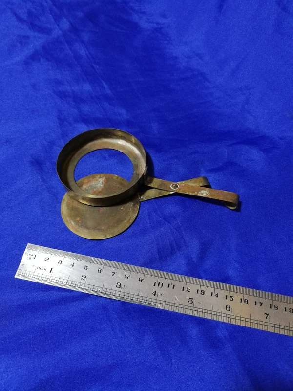Brass lid for Sealing Wax Warmer pot. Vintage (Please note brass lid not the pot for sale)
