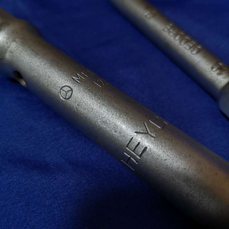 Mercedes Benz Matador Spark Plug Wrench, Heyco multi-tool # 1235810067 with Gedore 10 17 Multi tool