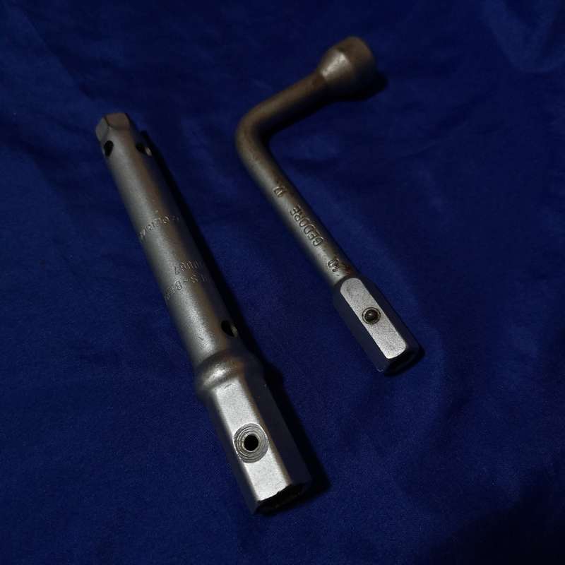 Mercedes Benz Matador Spark Plug Wrench, Heyco multi-tool # 1235810067 with Gedore 10 17 Multi tool