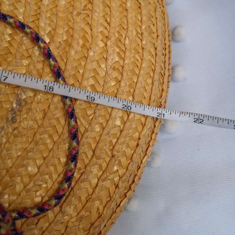 Sombrero Traditional design- large around 21`` or 52cm diameter. Was used as a prop on a photoshoot.