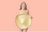 Sombrero Traditional design- large around 21`` or 52cm diameter. Was used as a prop on a photoshoot.