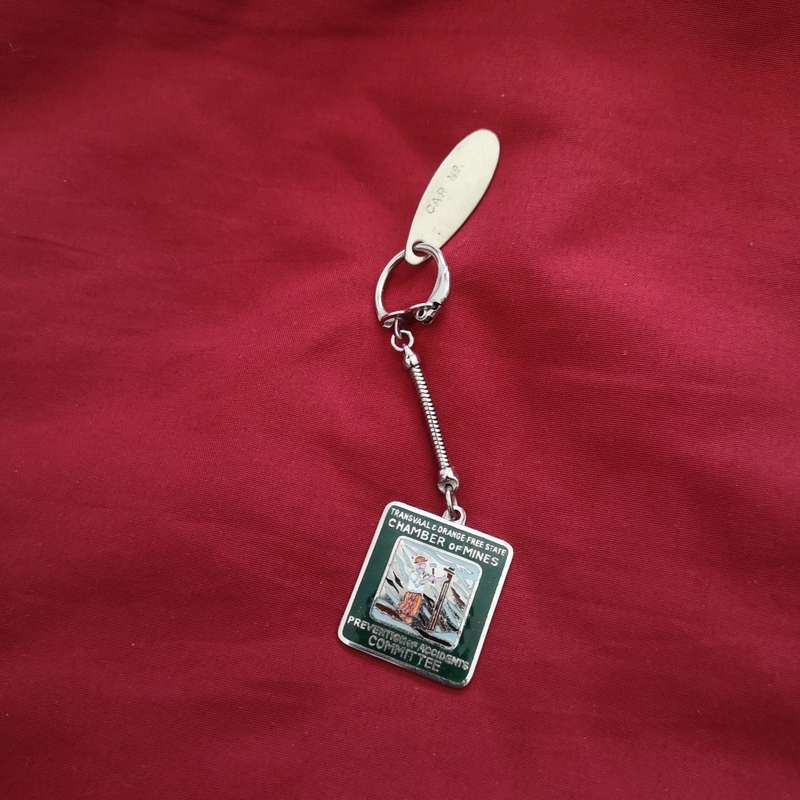 Transvaal & Orange Free State Chamber of Mines 1962 Keyholder with tag