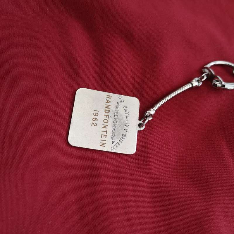 Transvaal & Orange Free State Chamber of Mines 1962 Keyholder with tag