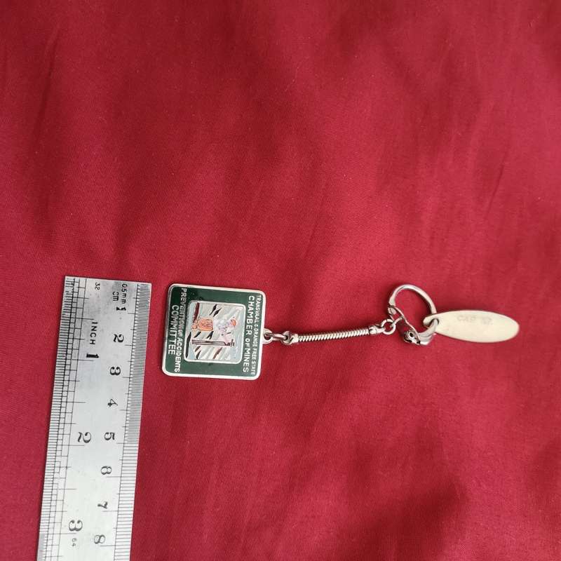 Transvaal & Orange Free State Chamber of Mines 1962 Keyholder with tag