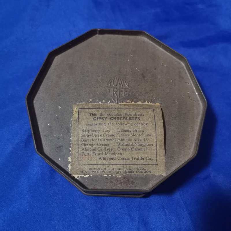 Vintage 1937 Souvenir Tin to celebrate the Coronation King Edward 111, Rown Tree Chocolates
