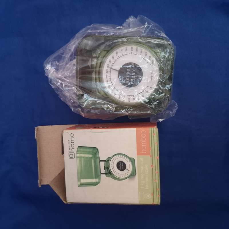 Kitchen Scale Food Baking Mechanical Dial Compact Bowl Cook Bake. Unused