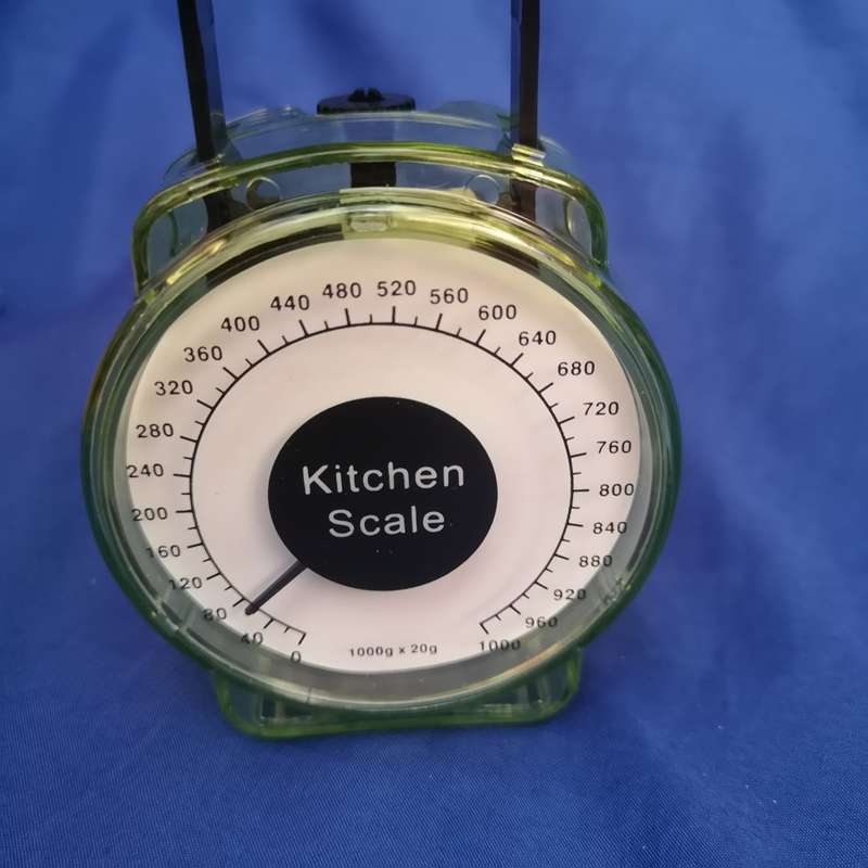 Kitchen Scale Food Baking Mechanical Dial Compact Bowl Cook Bake. Unused